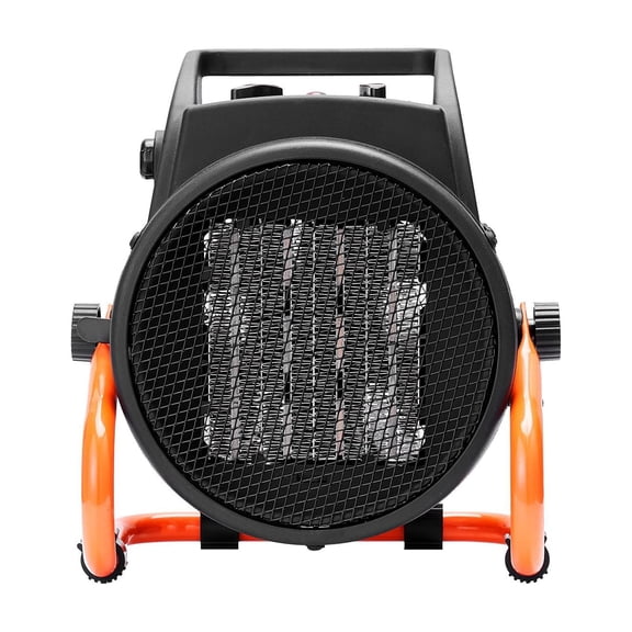 1500W Greenhouse Heater with PTC Fast Heating and Overheat Protection, 3-Speed Portable Electric Heater for Grow Tent and Workspace