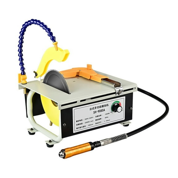 1500W Grinding Machine, Small Jade Cutting Machine, Grinding And Polishing Machine Tool High-Power Jade Carving Machine ,Powerhouse Performance