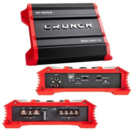 1500W Ground Pounder Two Channel Car Audio Amplifier