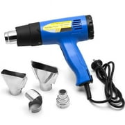 1500W Heat Gun Kit with Accessories Dual Temperature Shrink Wrapping 752-1022F