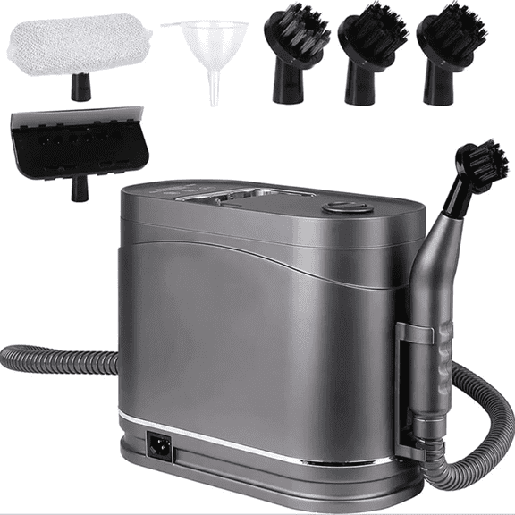 1500W High-Pressure Steam Cleaner with Dual Cleaning Modes - 1.2L Handheld Steam Machine - 360 All-Around Cleaning for Whole Home - 20-Second Quick Heat-Up