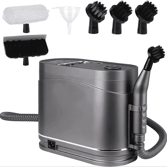 1500W High-Pressure Steam Cleaner with Dual Cleaning Modes - 1.2L Handheld Steam Machine - 360 All-Around Cleaning for Whole Home - 20-Second Quick Heat-Up