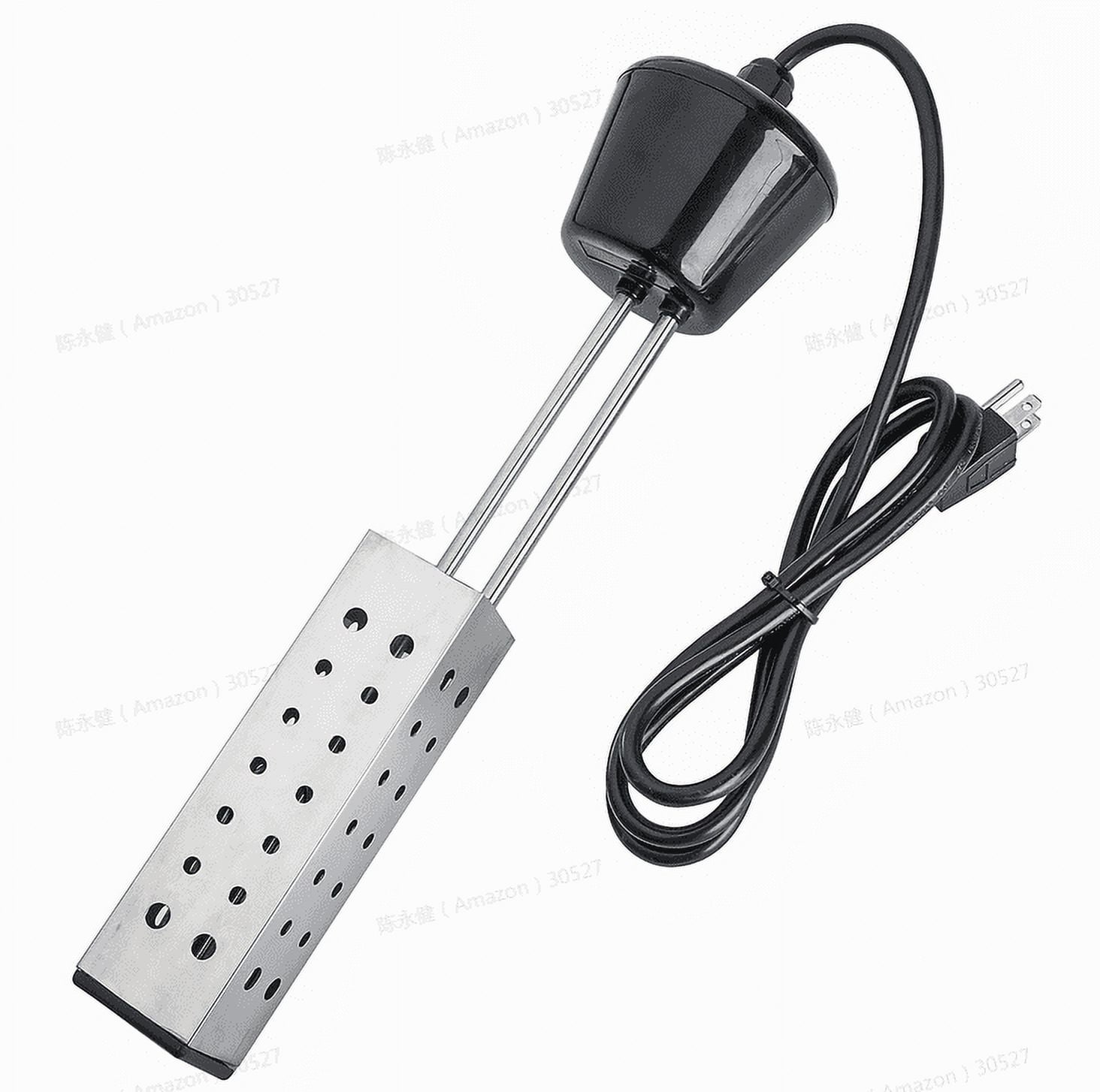 1500W Immersion Water Heater, Electric Fast Heating Rod Bucket Heater