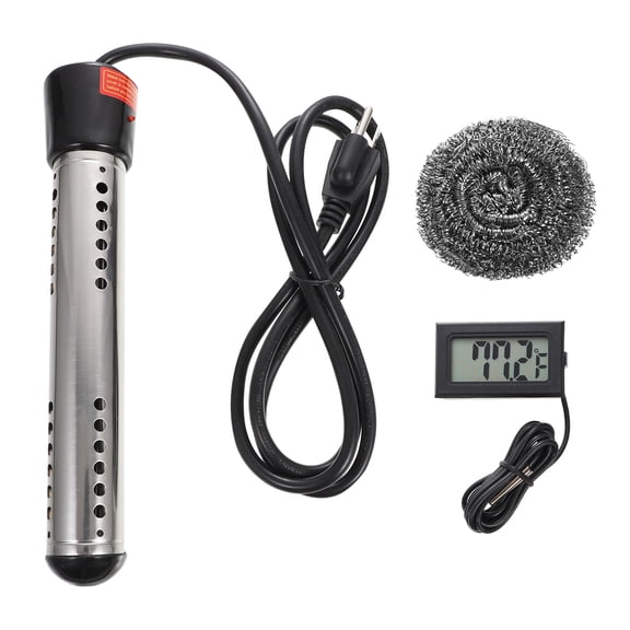 Electric Portable Water Heater, Stainless Steel, Assorted Color, for Swimming Pool, Quick Heat