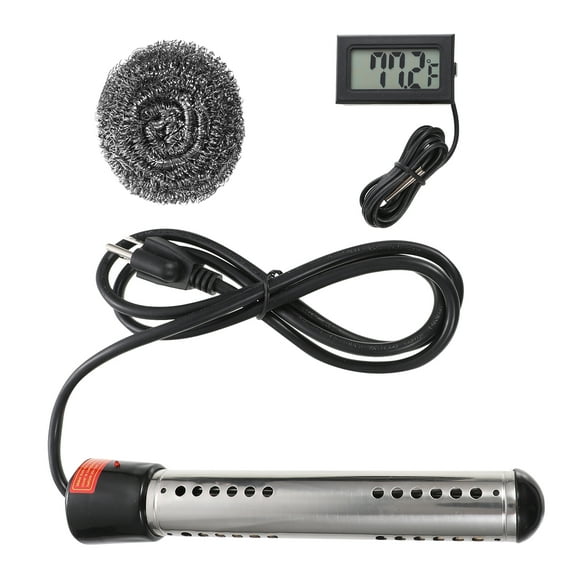 LEDMOMO Electric Pool Heater with Digital LCD Thermometer for Above Ground Swimming Pools