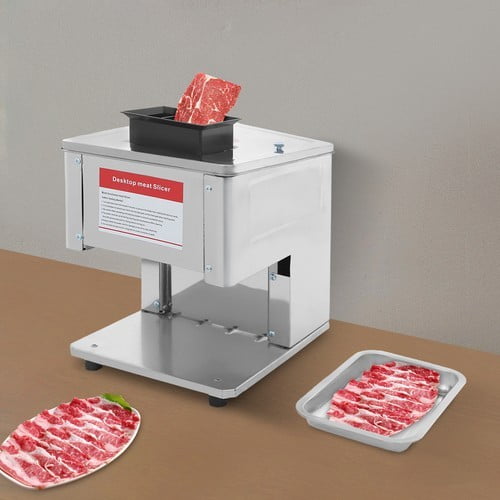 1500W Meat Slicer Commercial Meat Cutting Machine Meat Cutter for Pork Chicken Fish