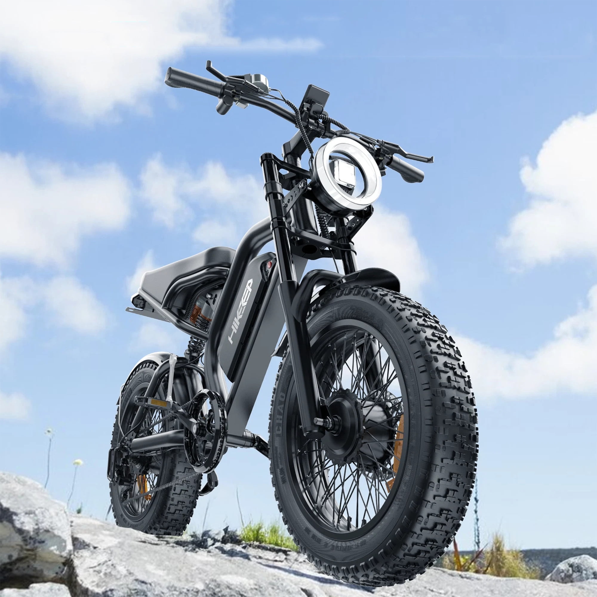 Peak - me Electric Bike Dual Motor Peak 3000W 35MPH Mountain Bike for