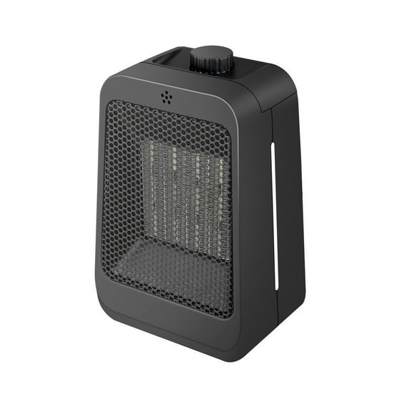 1500W Portable Ceramic Space Heater with 120° Oscillation, Overheat and Tip-Over Protection, 3 Speed Settings for Fast Quiet Heating in Bedroom or Office