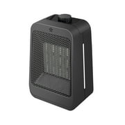 1500W Portable Ceramic Space Heater with 120  Oscillation, Overheat and Tip-Over Protection, 3 Speed Settings for Fast Quiet Heating in Bedroom or Office