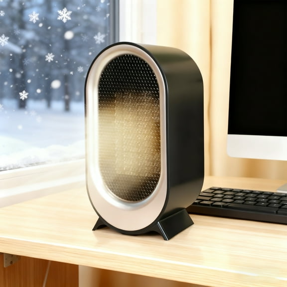 1500W Portable Electric Space Heater for Indoor Use, Home and Office Heater with Overheat Protection, Ideal for Small Rooms and Cozy Temperature Control
