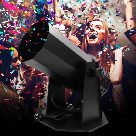 1500W Professional Confetti Machine Confetti Cannon Machine Electric Confe-tti Tubes W/Wireless Remote, for Special Event, Parties, Club, Wedding, Concerts