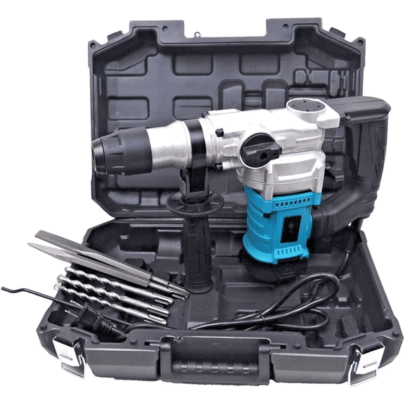 1500W SDS Plus Rotary Hammer Drill, 3-in-1 Drill/Hammer/Hammer Drill, 1" Concrete Drill Capacity, Includes Case & 5 SDS Plus Bits (VP10311A)$$