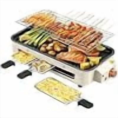 1500W Smokeless Electric Indoor Grill, 2 in 1 Korean Barbecue Grill with Net & Non-Stick Removable Plate and Magnet Strip, Temperature Control & Dishwasher Safe, Smokeless Korean BBQ