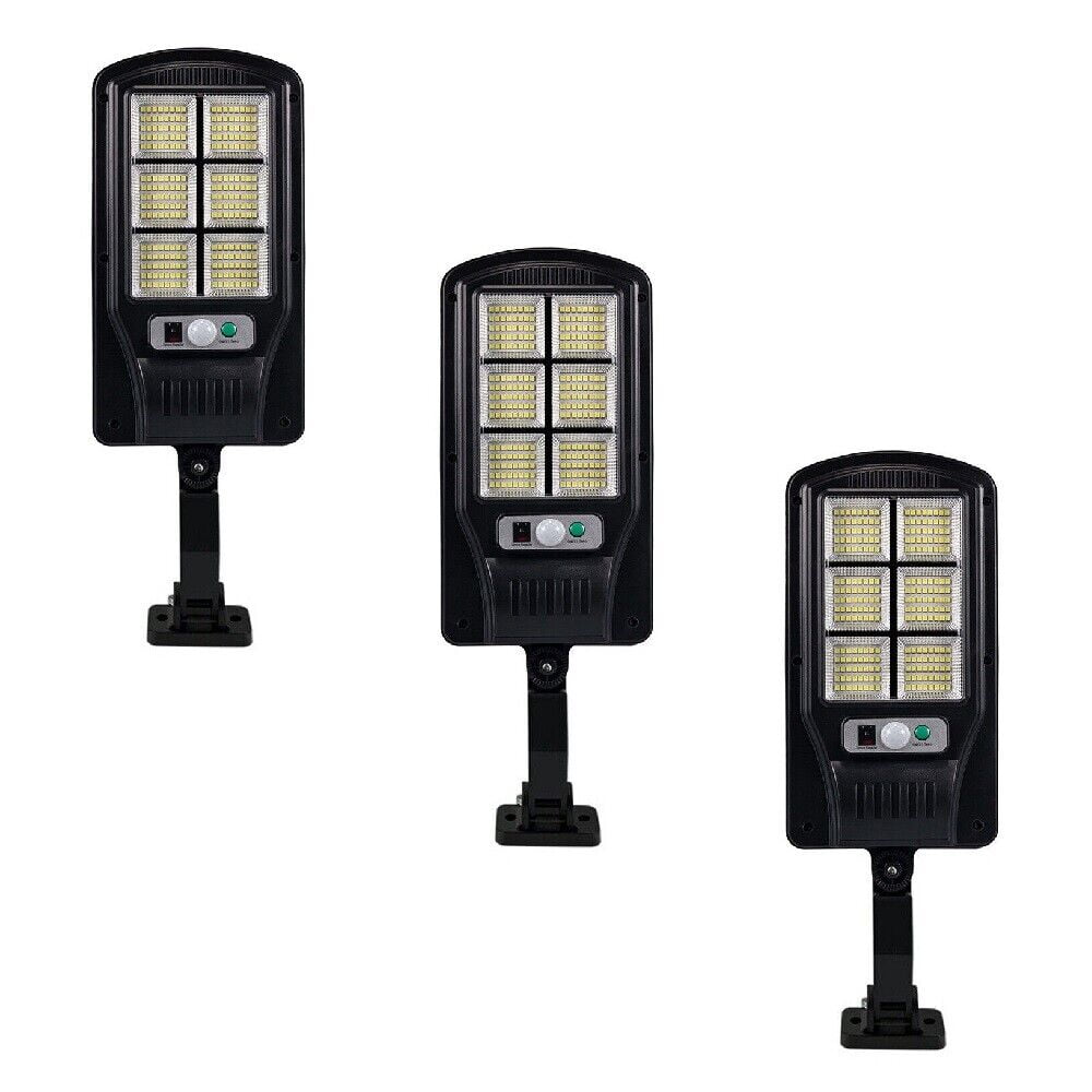 1500W Solar Street Wall Light Sensor PIR Motion LED Garden Lamp+ Remote ...