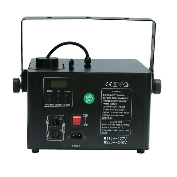 1500W Stage Haze Smoke Machine Low Lying Hazer Club Disco DMX Remote Controll