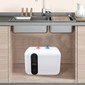 1500W Under Sink Electric Mini Storage Tank Hot Water Heater Compact Storage Tank 10L for Home and Commercial Use