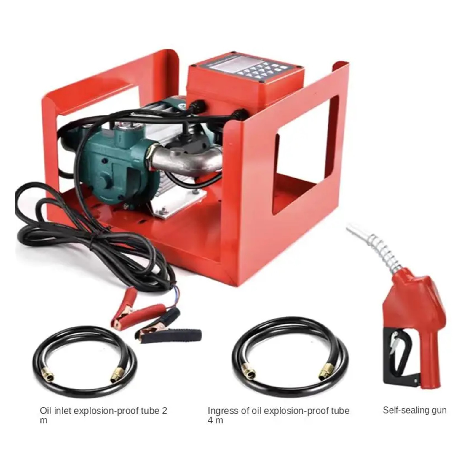 1500W Vehicle-mounted Small Fuel Dispenser,12v24v220 Oil Pump, Large ...