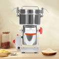 thumbnail image 1 of 1500g/3.31lbs High-speed 30000r/min Food Grinder, 110V 4100W Countertop Grain Mill for Dry Spice Herbs Grains Coffee Rice Pepper, 1 of 15
