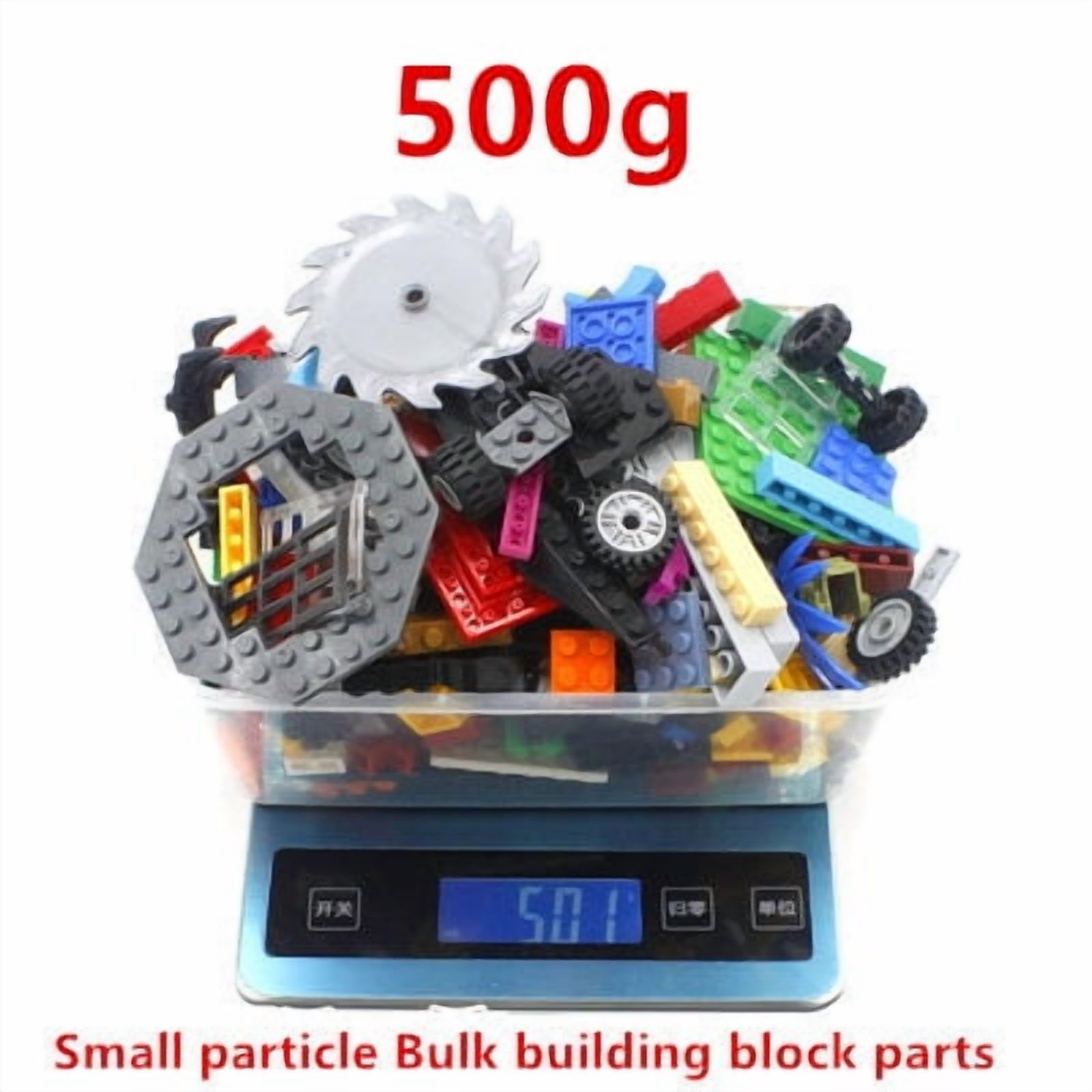 1500g DIY MOC Random Assembly Building Blocks Bulk Basic Parts Classic ...