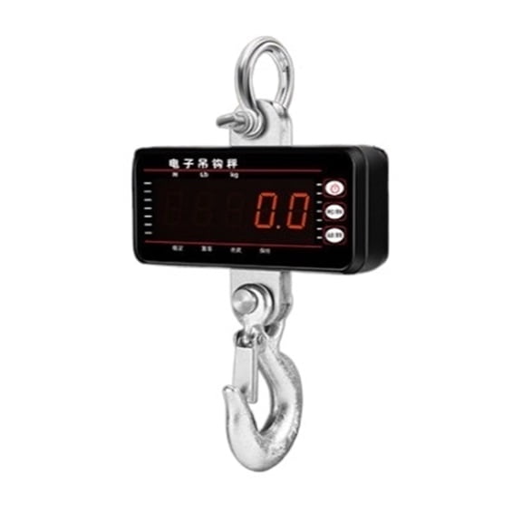 1500kg/1000kg/500kg Digital Crane Scale Hanging Scale with 65ft Remote Control Heavy Duty Dimmable LED Industrial Hook Scales ,Reliability