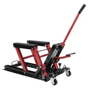 1500lb Motorcycle Hydraulic Lift Lifting Platform Workbench Garage Repair