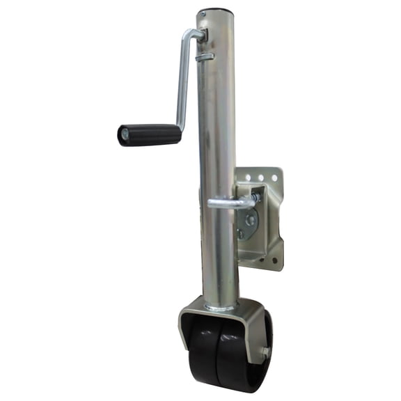 1500lb RV Trailer Jack 6 2 Wheels Yacht Trailer Stand Guide Wheel Jack Lifting Height 9.8"