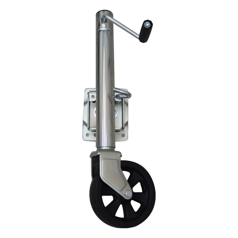 1500lb RV Trailer Jack 8” Single Wheel Yacht Trailer Stand Guide Wheel Jack Lifting Height 9.8"