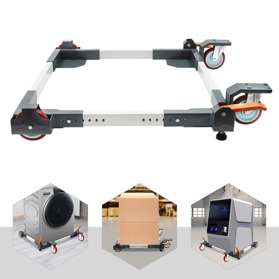 1500lbs Mobile Base Heavy Duty Mover 3" Universal Wheel Stand for Tools Machines