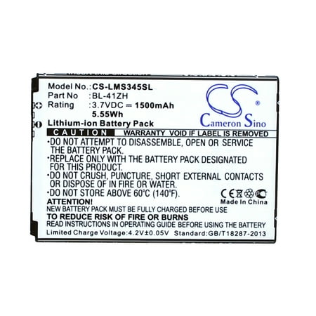1500mAh BL-41ZH EAC62378407 BL-41ZHB Battery for LG H326t Leon 4G sunset LTE L50 Optimus C40 L22C Destiny Y50 H324 Tribute Duo L