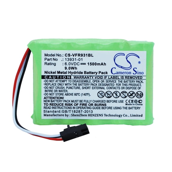 1500mAh Verifone 13931-01 Battery for CPU-4 Ruby Console CPU-5
