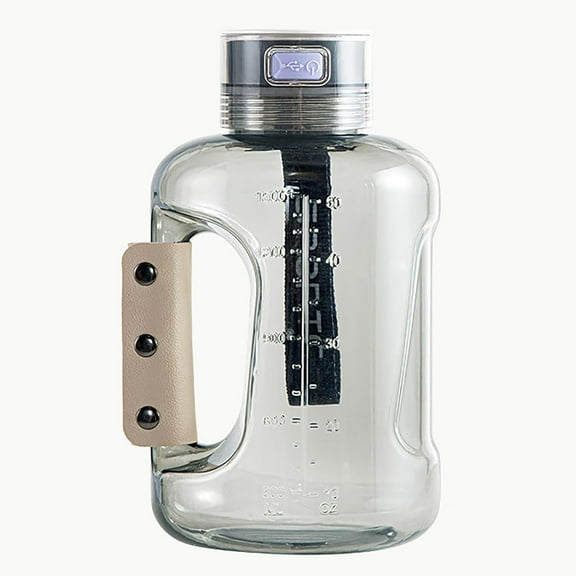 1500ml Portable Hydrogen Water Bottle Generator Sports Tritan Hydrogen Water Machine with Platinum Titanium | Rechargeable PEM Molecular Hydrogen Water Bottle for Travel & Fitness