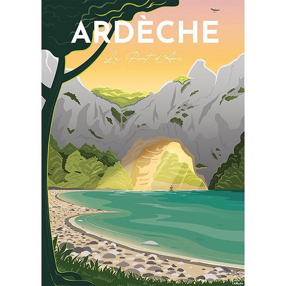1500pc, Affiche de l'Ardeche