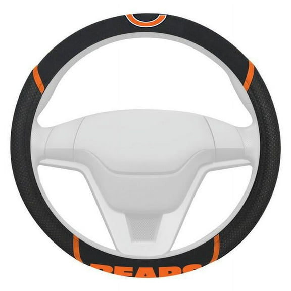 15030 Steering Wheel Cover with NFL Chicago Bearssteerco Logo