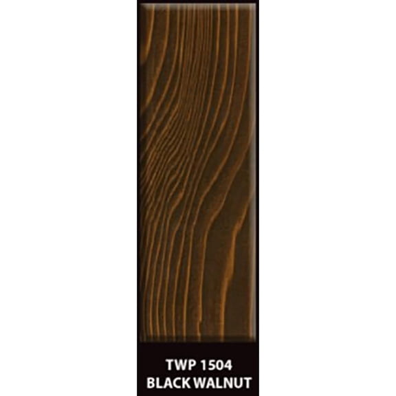1504 Black Walnut Low VOC Wood Preservation Stain - Eco-Friendly, Long-Lasting Protection, UV & Water Resistant, Easy to Apply - 1 Gallon$$