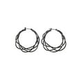 thumbnail image 1 of 1504-EP-H Twisted Hoop Earrings, 1 of 1