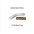 thumbnail image 1 of 15060 Stainless Steel 60 Degree Elbow Brand New  1.50"  6"Legs, 1 of 1