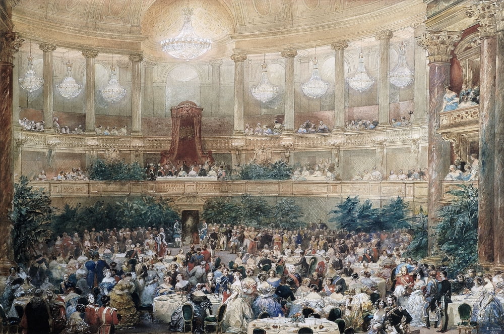 1507 Eugene Louis Lami (1800-1890) French School Canvas Art - (24 x 18)