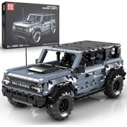 15085 Off-Road Vehicle Building Sets, Pull Back & Launch Car Building Blocks Kit, Collectible Car Model Toy for Adults