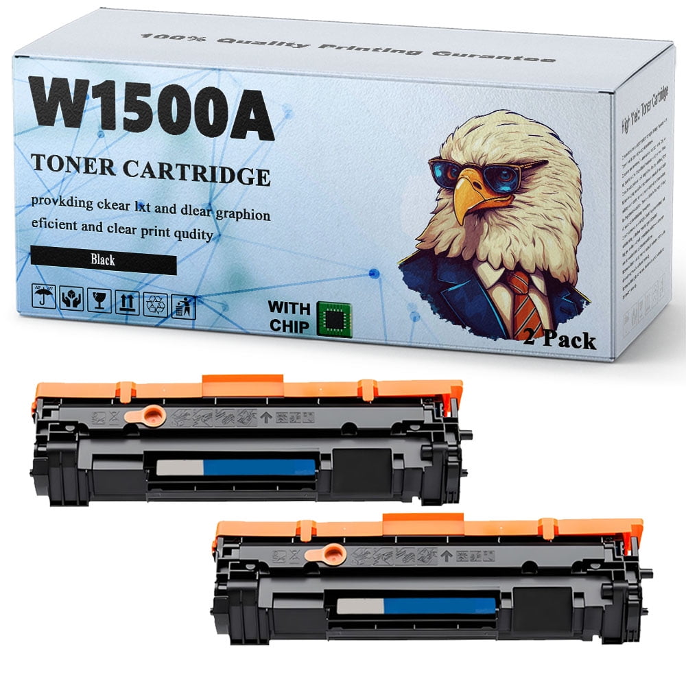 150A Toner Cartridge Replacement For HP 150A W1500A Black 2 Pack Toner 