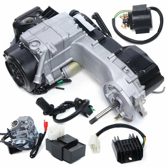 150CC GY6 4-Stroke Air-Cooled Complete Engine Motor for ATV and Go Kart