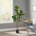 thumbnail image 1 of 150CM ARTIFICIAL FIDDLE LEAF FIG TREE, 1 of 5
