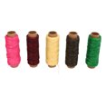 150D Waxed Thread 15 Colors 55yd Portable Wax String Waxed Cord for DIY