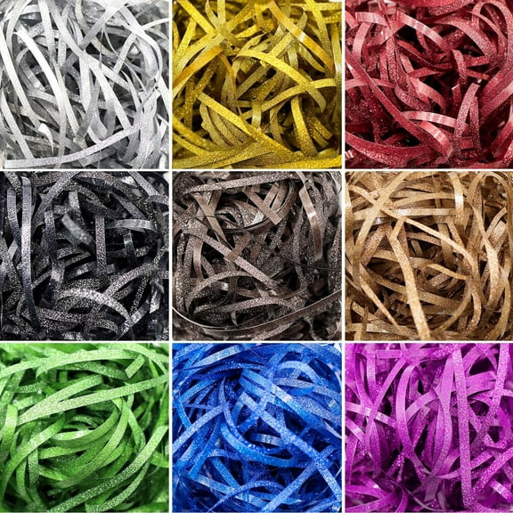 150G Crinkle Paper Shredded Filler - Gift Box Raffia for Crafting & Packaging | Soft Decorative Confetti for Hampers, Baskets, & Gift Wrap | Valentine's, Wedding, Party Supplies