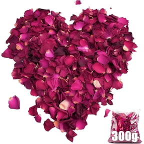 150G Wedding Confetti Biodegradable 100% Natural Dried Rose Petals Confetti Petals Eco-friendly Dried Flower Confetti Decorations For Table Birthday Party Proposal DIY Crafts Accessories