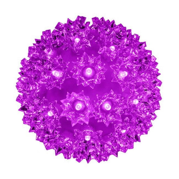 150L 10 in. Sphere LED with 50 Strobes, Purple