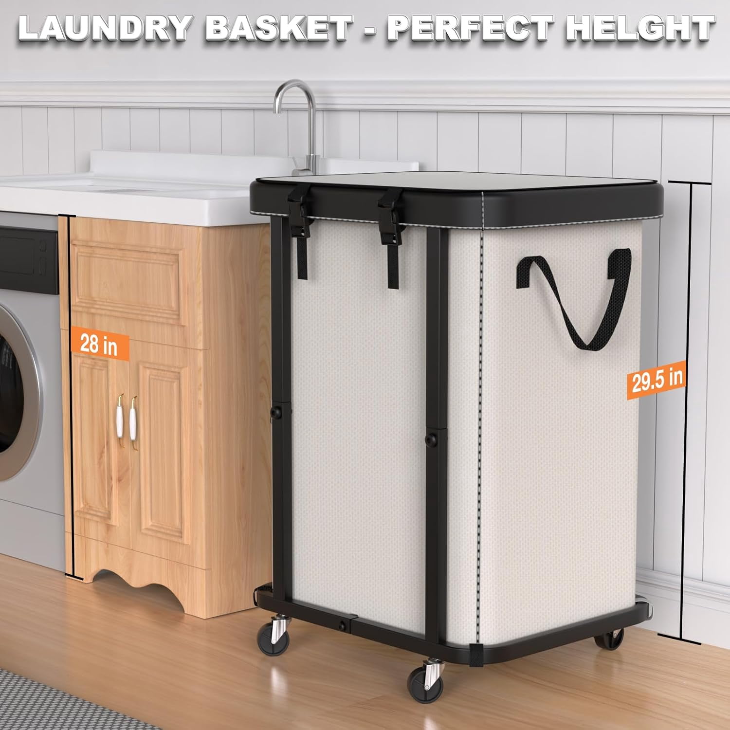 Laundry Basket On Wheels Walmartnull