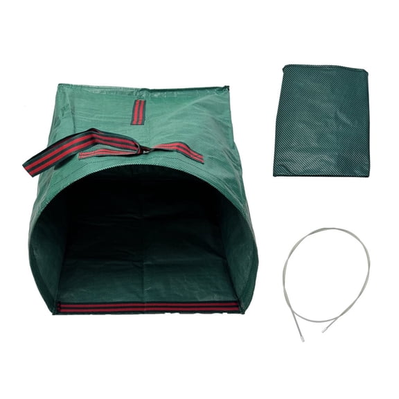 150L Yard Lawn Garden Bags, Large Standable Leaf Bags, Outdoor Garbage Can - Collapsible Trash Can for Parties, Yard Waste, Laundry, Camping - 1 Countgreen 59*56*43cm