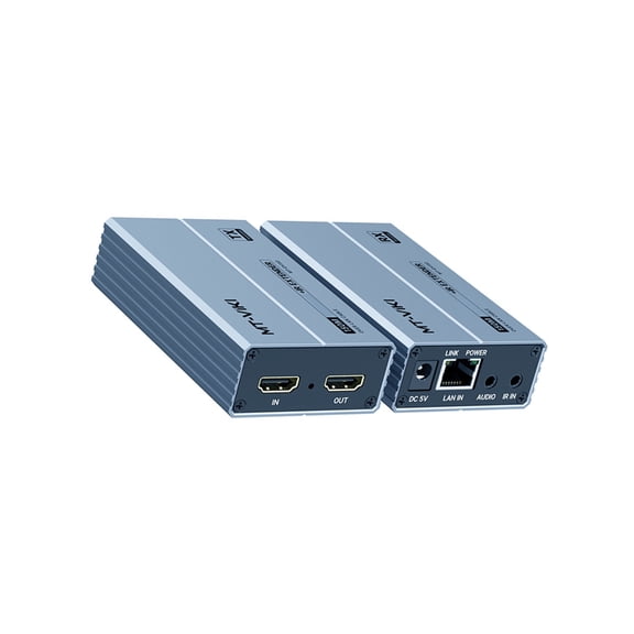 150M HDTV Over Ethernet Extender 1080P Video IR Repeaters With Sound Output Support