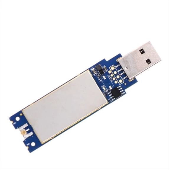150M Wireless Network Card Module High Power USB Wireless Network Card Wifi Receiver Ultra Long Distance AR9271(C),1 x wireless network card module(IPEX USB),Blue