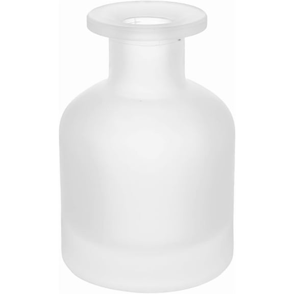 150ML/5OZ Empty White Frosted Glass Diffuser Bottles Refillable  Jars Essential Oil Perfume Storage Container DIY  Reed Diffuser Holders Accessories
